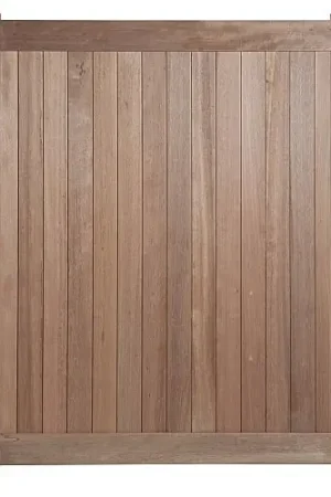 Alleen Vandaag Hardhouten poort enkel 180 x 150 cm linksdraaiend