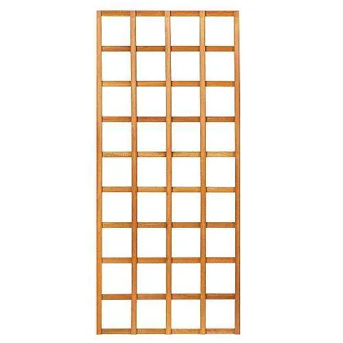 Trellis recht hardhout 140 x 90 cm Fabrieksprijs