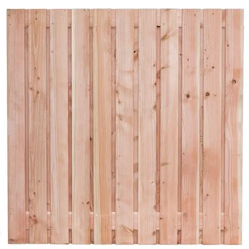 Tuinscherm Harz douglas 180 x 180 cm recht Op = Op