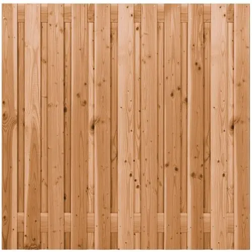 Tuinscherm douglas ongeschaafd 180 x 180 cm 142858 Speciale Aanbieding