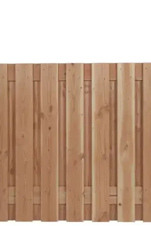 Tuinscherm douglas geschaafd 130 x 180 cm 103449 Laatste Kans