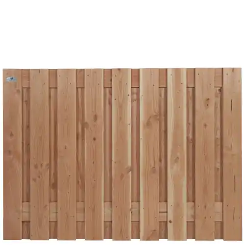 Tuinscherm douglas geschaafd 130 x 180 cm 103449 Laatste Kans