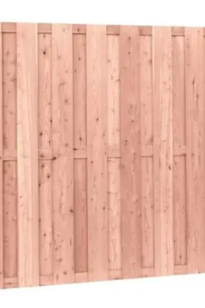 Actieprijs Douglas tuinscherm 15 mm 18-planks 180 x 180 cm