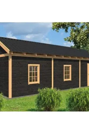 Bestel Nu Douglas overkapping zadeldak Hamar type 8 L 690 x 395 x 348 cm