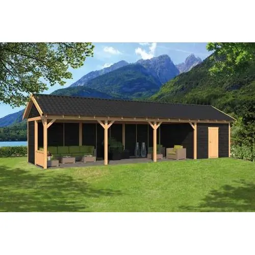 Douglas overkapping zadeldak Hamar type 10 L 903 x 395 x 348 cm Koop Vandaag