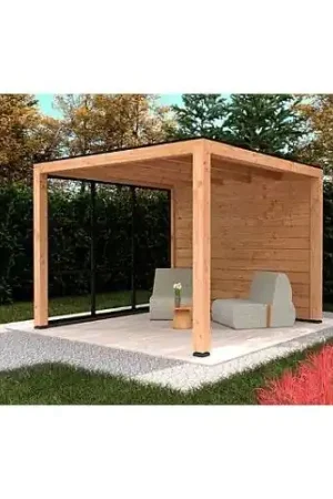 Bestseller Douglas overkapping plat dak Stavanger 326 x 326 cm type 1 L