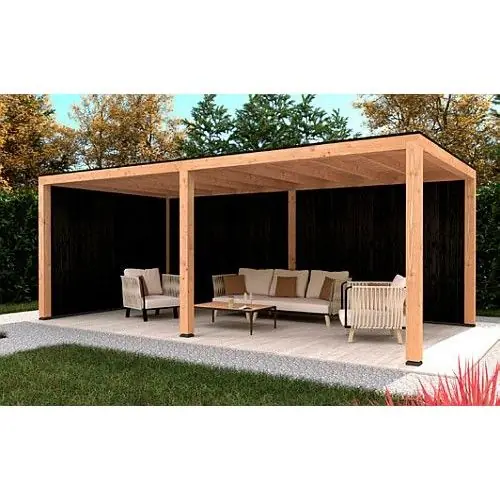 Douglas overkapping plat dak Stavanger 326 x 638 cm type 2 L Populair