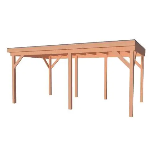 Douglas overkapping premium geschaafd 300 x 500 cm 133552 Direct Beschikbaar