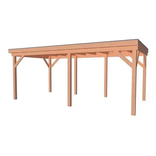 Laatste Versie Douglas overkapping premium geschaafd 300 x 680 cm 142381