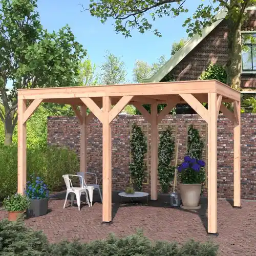 Douglas overkapping geschaafd 400 x 250 cm Bestseller