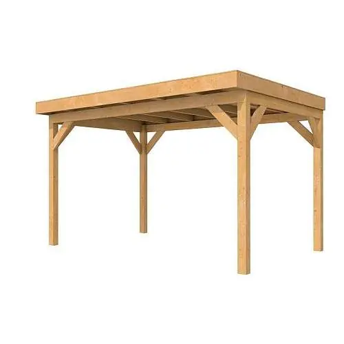 Direct Verzonden Douglasvision buitenverblijf Comfort geschaafd 400 x 270 cm kleurloos geïmpregneerd