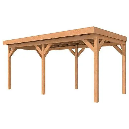 Beperkt Aanbod Douglasvision buitenverblijf Comfort geschaafd 500 x 270 cm kleurloos geïmpregneerd