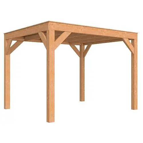 Douglasvision buitenverblijf Modern geschaafd 306 x 306 cm onbehandeld Voordeelprijs