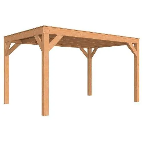 Douglasvision buitenverblijf Modern geschaafd 400 x 306 cm onbehandeld Fabrieksprijs