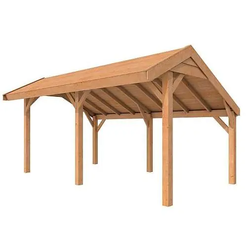 Finale Uitverkoop Douglasvision kapschuur Comfort 500 x 250 cm onbehandeld