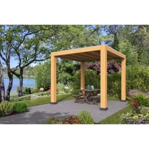 Meest Verkocht Red Class Wood DHZ overkapping Renesse 300 x 313 cm