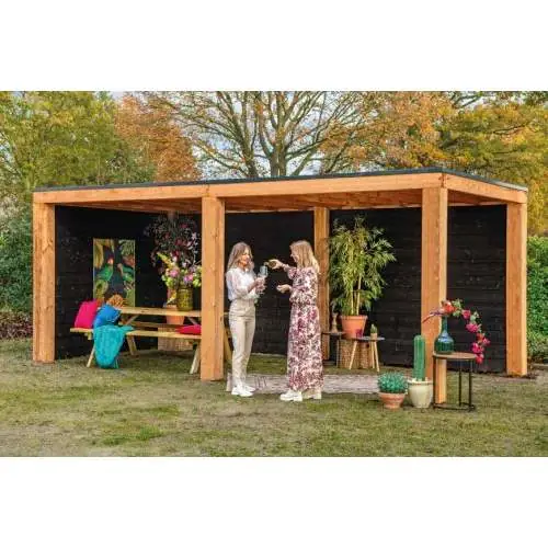 Meest Verkocht Red Class Wood DHZ overkapping Renesse 500 x 313 cm
