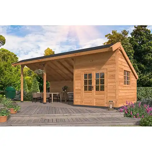 Red Class Wood kapschuur Malmö type 2 813 x 414 cm Speciale Aanbieding