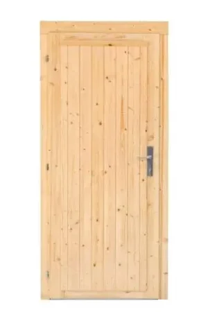 Beperkte Voorraad Enkele deur vuren D5 83 x 190 cm linksdraaiend P013966