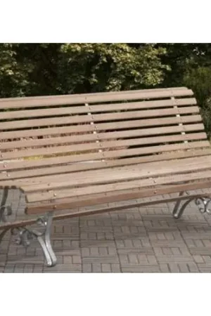 Beperkte Voorraad Lattenbank 2-zits 120 cm Hardhout