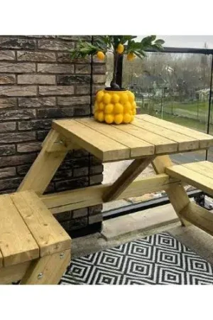 Vuren balkon-muurtafel 79 x 160 x 58 cm 150855 Speciale Aanbieding