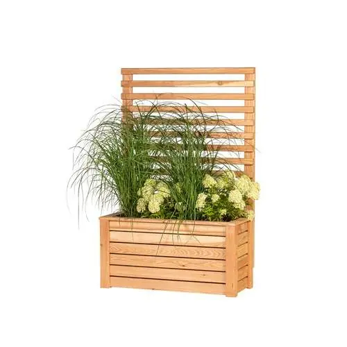Trellis lariks voor plantenbak 100 x 150 cm Gereduceerde Prijs