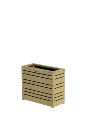 Must-Have Hillhout bloembak Flux 70 x 30 x 60 cm geïmpregneerd
