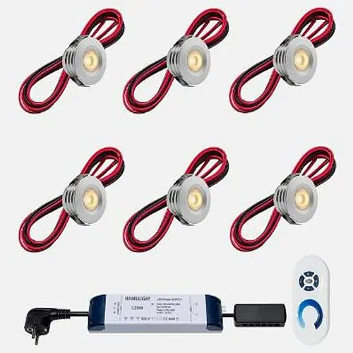Veilige Betaling Set spots aluminium 6 stuks