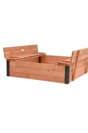 Actieprijs Zandbak met bankdeksel 120 x 120 x 30 cm douglas