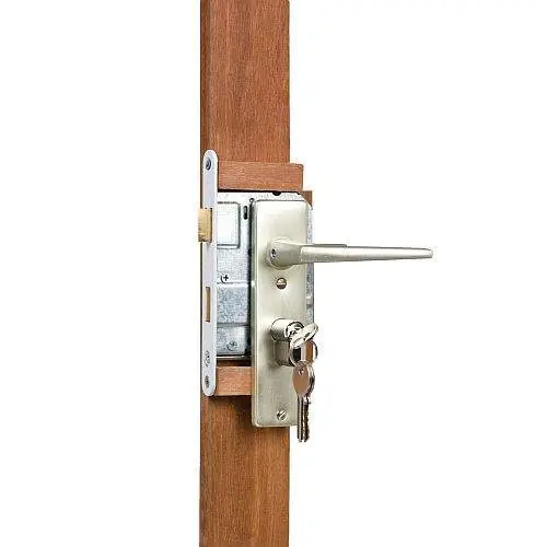 Speciale Aanbieding Eindplank hardhout met cilinderslot