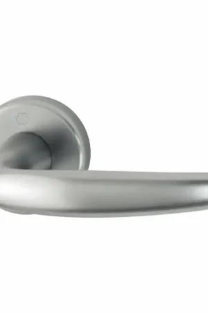 Hoppe 1530/42KV/LP Aluminium kruk op rozet 52x52x9 mm blind, RVS-look. Bestseller