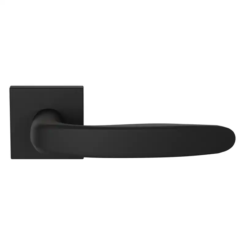 GPF1310.61-02 zwarte deurkruk Taka op vierkante rozet Merkproduct