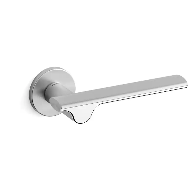 Dagaanbieding 3191 Ara deurkruk op rozet, satinchrome/chrome