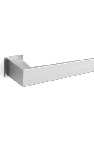 1831 40+Uno deurkruk op rozet, satinchrome Seizoensaanbieding