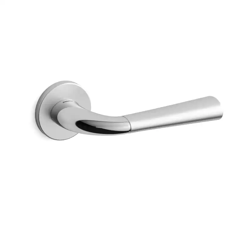 Laatste Kans S101 Start deurkruk op rozet, satinchrome/chrome