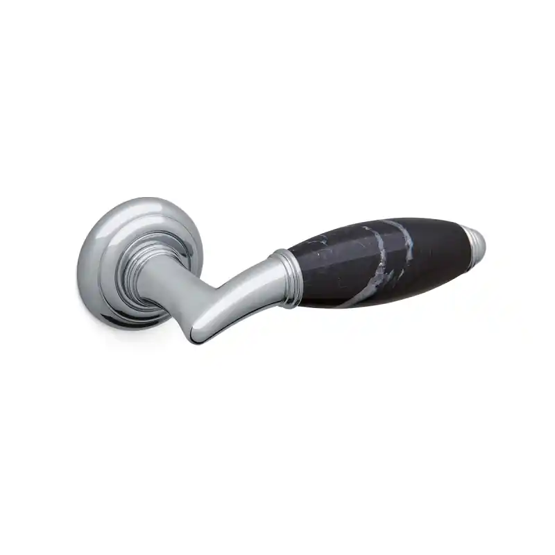 Actieprijs 8001 Paros deurkruk op rozet, chrome