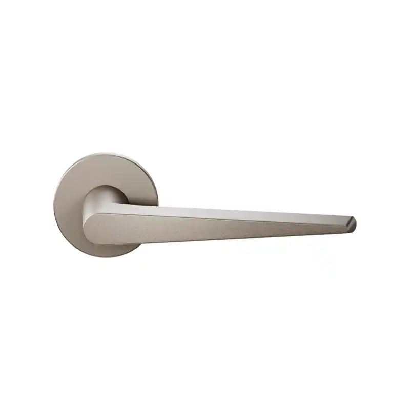 GPF2060.A3.00 Piko deurkruk op ronde rozet Mocca blend, 50x8mm Nieuw