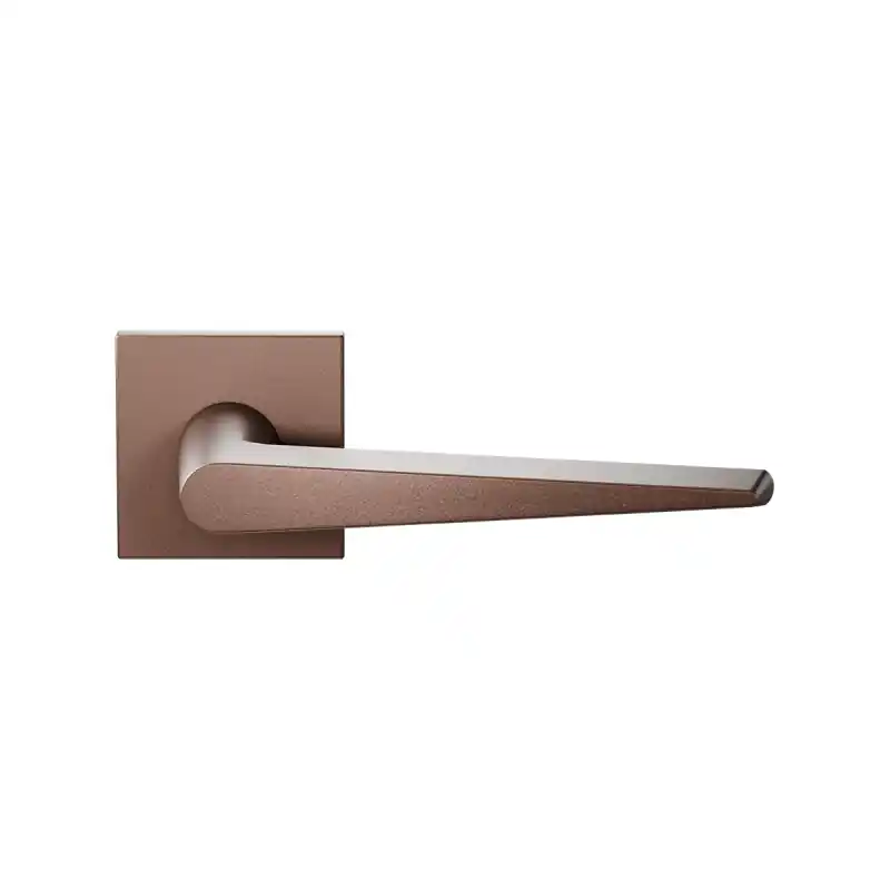 Beste Prijs GPF2060.A2.02 Piko deurkruk op vierkante rozet Bronze blend, 50x8mm