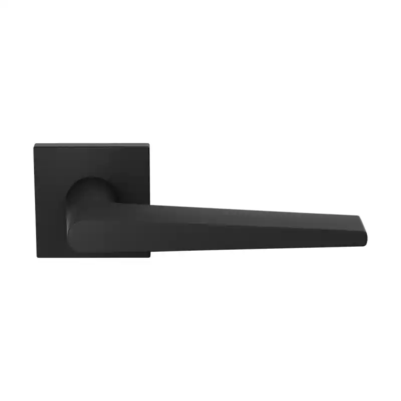 Alleen Vandaag GPF2060.61.02 Piko deurkruk op vierkante rozet zwart, 50x8mm