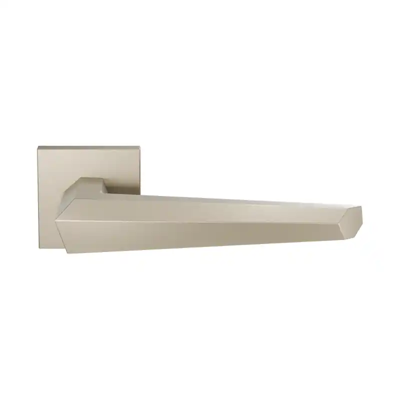 GPF3112.A4.02 Rua deurkruk op vierkante rozet Champagne blend, 50x8mm Nu Kopen