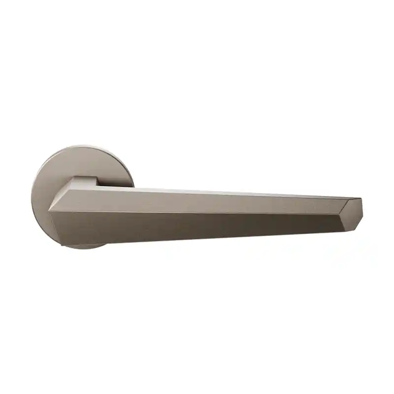 GPF3112.A3.00 Rua deurkruk op ronde rozet Mocca blend, 50x8mm Shop Nu