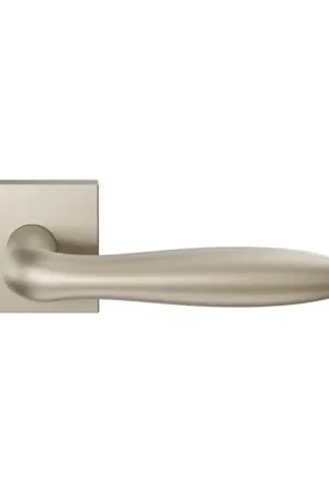 Weekendaanbieding GPF1314.A4.02 Rangi deurkruk op vierkante rozet Champagne blend, 50x8mm