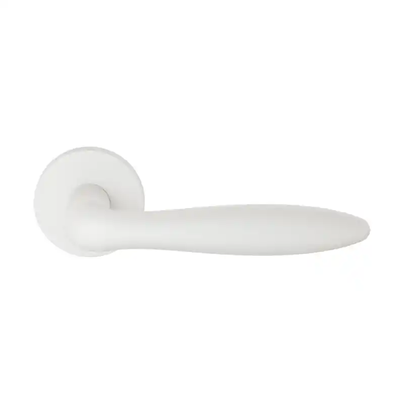 GPF1314.62.00 Rangi deurkruk op ronde rozet wit, 50x8mm Koop Vandaag