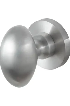 GPF9951.09-00 RVS mat ei-knop 62mm met ronde rozet Superprijs