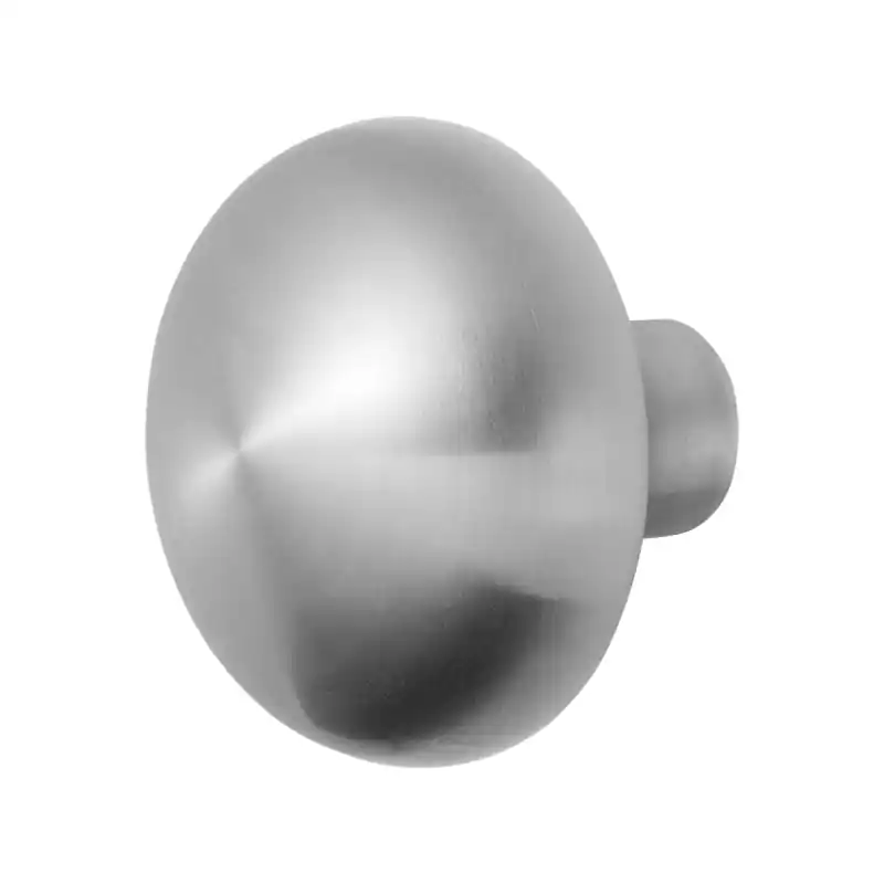 Express Levering GPF9957.09 Paddenstoel knop RVS geborsteld 65mm