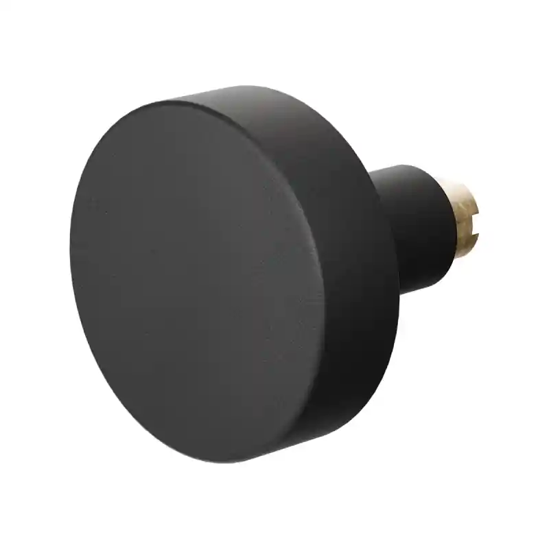 Lage Kosten GPF8853.61 Zwart vlakke knop 52x16mm t.b.v. veiligheidsschilden vast