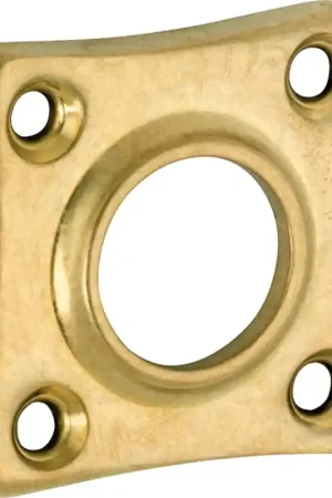 Merkproduct Mi Satori Krukrozet vierkant 38x38mm messing getrommeld