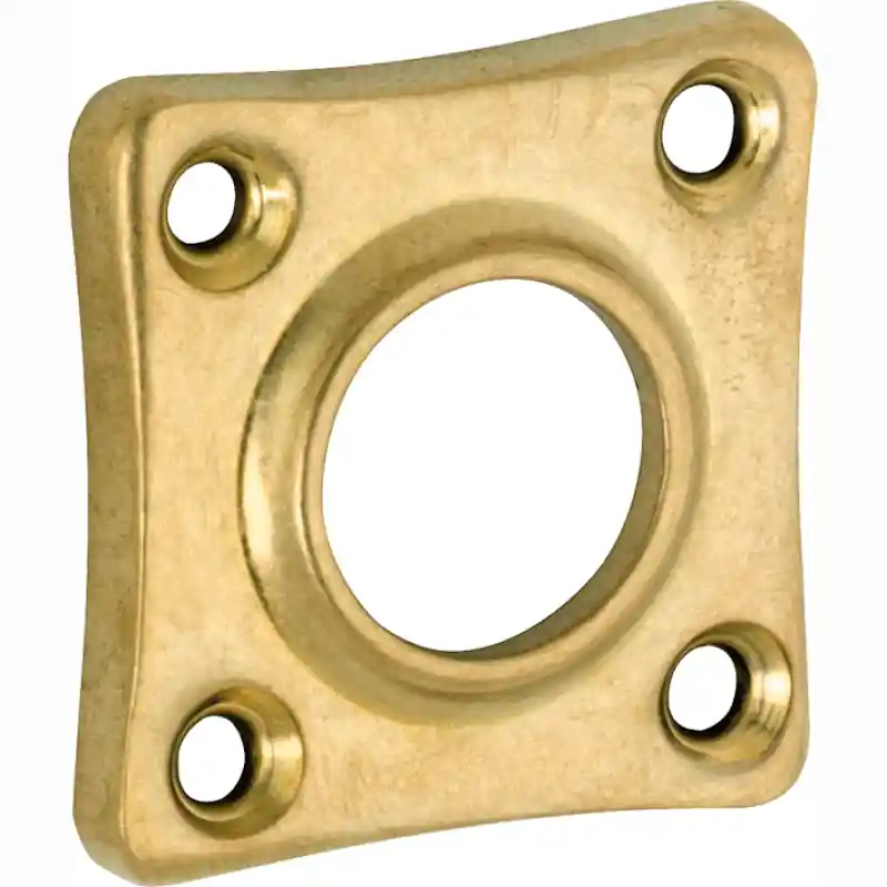 Merkproduct Mi Satori Krukrozet vierkant 38x38mm messing getrommeld