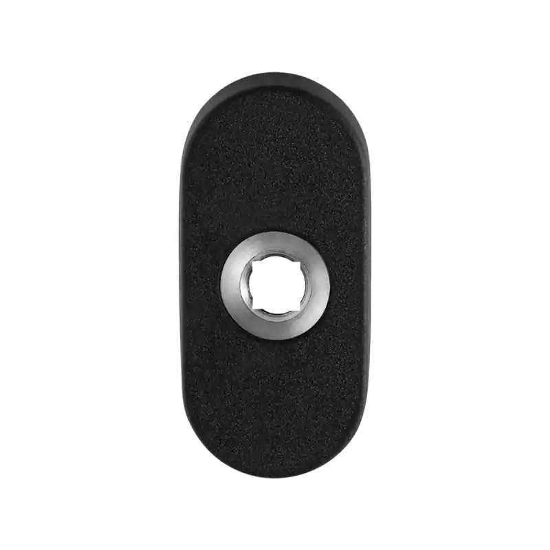 Rozet GPF8100.04 70x32x10mm zwart Snelle Levering