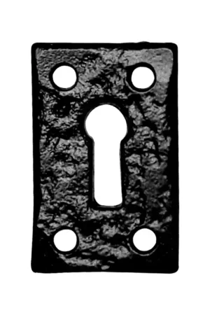 Sleutelrozet KP1502 46x30mm smeedijzer zwart Bestseller